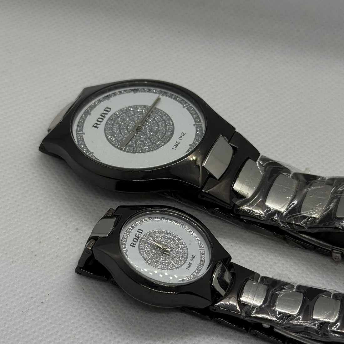 Black And White Rado Stones Couple watches