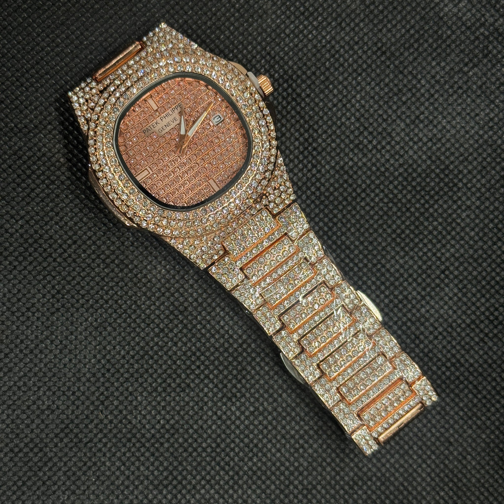 Patek philippe Iced-toned Watch