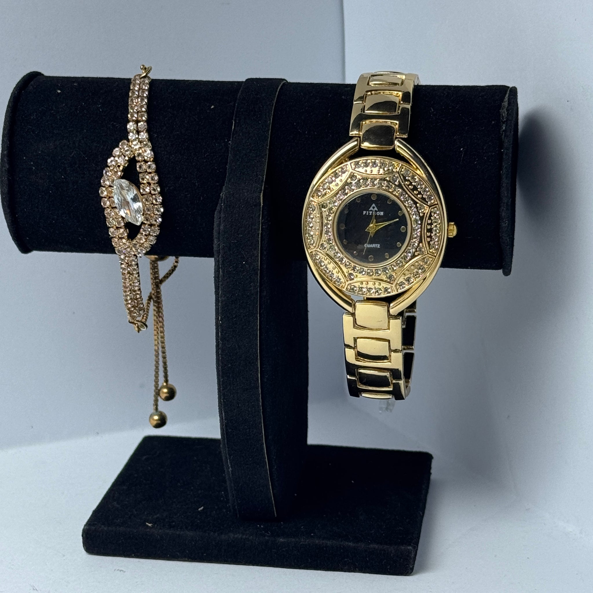 Eliyina Stone watch and bracelet